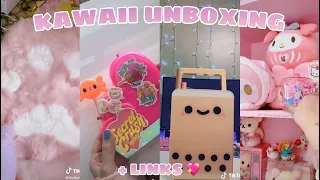 Kawaii Unboxing + Items Links 📦🥰  TikTok Compilation pt.10