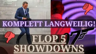 Die FLOP 5 SHOWDOWNS in James Bond Filmen - James Bond Ranking Deutsch