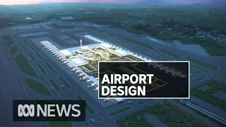 Concept designs for $5.3bn Western Sydney Airport terminal unveiled | ABC News