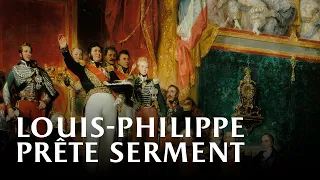 Louis-Philippe prête serment devant les Chambres