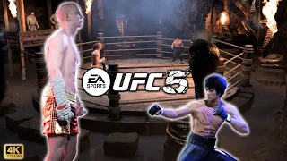 EA UFC 5:  Attempting To Beat A 7 Foot Giant Using Bruce Lee On Legendary!!