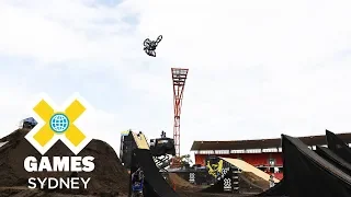 Tom Pages wins silver in Moto X Best Trick | X Games Sydney 2018