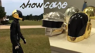 Daft Punk Helmet and Gloves Cosplay Showcase by Artyom Props