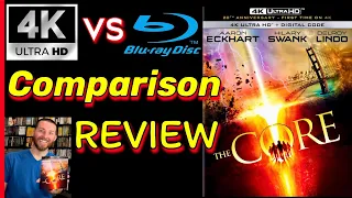 The CORE 4K UltraHD Blu Ray Review with Exclusive 4K vs Blu Ray Image Comparisons Analysis, Unboxing