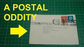A Postal Oddity #philately #stamps #philatelic