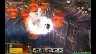 Tree of Savior (iCBT 2) Cryomancer soloing Archmage Firelord 190 instance dungeon