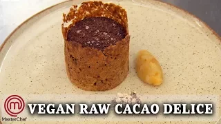 A Unique Vegan Dessert on MasterChef | MasterChef: The Professionals | MasterChef UK