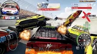 Nascar'14 The Game: Best Extreme Longer Crash and Fail and Flips and Accident Compilation