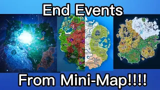 Fortnite End Events From The Mini-Map!!!!!