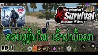 Last Island of Survival สอนผู้เล่นใหม่ solo หาของ ส้างบ้าน หาอาวุด / ເອົາໂຕຫຼອດໃນປ່າອາເມຊອນ