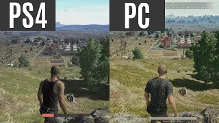 PUBG PC VS PS4 ★ Graphics Comparison ★ PLAYERUNKNOWN'S BATTLEGROUNDS