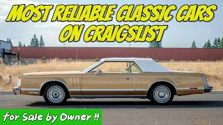 Epic Classic Car Discoveries Craigslist Finds for Sale by Owner Under $20k