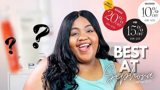 TOP SEPHORA MUST HAVES! Sephora VIB Sale Spring 2023 Recommendations | Sephora Savings Event 2023