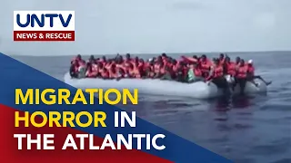 Migrant boat capsizes in the Atlantic; 60 people died