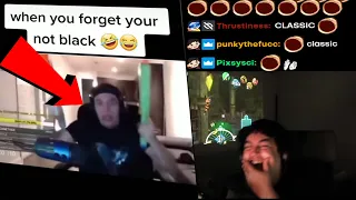 Poke can't stop laughing at this Trainwreckstv Clip