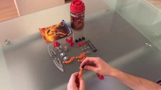 8572 Bionicle Tahu Nuva Timelapse