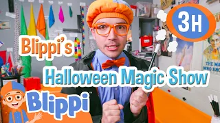 Blippi's Magical Halloween Show | 💤 Bedtime, Wind Down, and Sleep with Moonbug Kids