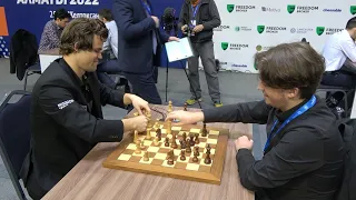 Magnus Carlsen takes on 18-year-old super prodigy Vincent Keymer | World Blitz 2022
