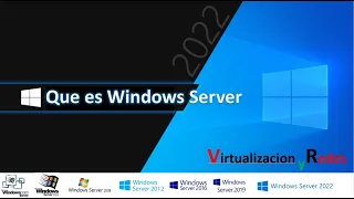 1. Curso de Windows Server 2022 - Que es Windows Server