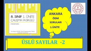 8. sınıf meb çalışma fasikülleri çözümleri  (ANKARA -3 )