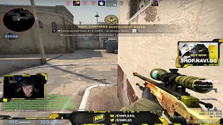 CS:GO - s1mple plays FPL on Dust 2 * 69 kills *