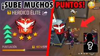 🔴JUGANDO CON ESTA HABILIDAD SUBIRÁS A HEROICO Y MAESTRO 😳 ¡ES LA MEJOR! FREE FIRE