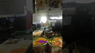 ASI ES UN MERCADO de COMIDA CALLEJERA en BANGKOK, TAILANDIA 🇹🇭