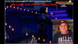 Putri Ariani  'Who I am' LIVE 2024 Anniversary 31 ANTV - REACTION