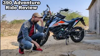 Watch this before buying KTM 390 Adventure ! 800 kms ride Review ! (Hindi)