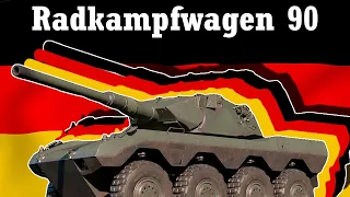 Radkampfwagen 90 - САМЫЙ ЧЕСТНЫЙ ОБЗОР / War Thunder