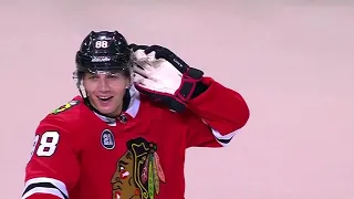 All 44 goals scored by #88 Patrick Kane in 2018-19 season