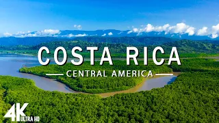 FLYING OVER COSTA RICA (4K UHD) - Relaxing Music Along With Beautiful Nature Videos - 4K Video Ultra