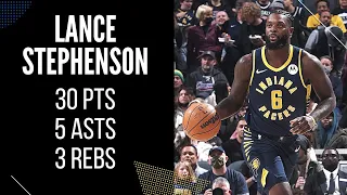 Lance Stephenson Highlights vs. Brooklyn Nets | 1/5/22 | 30 Pts, 5 Rebs, 3 Asts