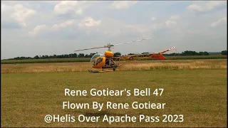 Rene Gotiear's Bell 47 RC Scale Helicopter