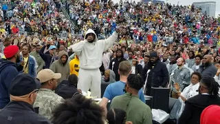 Kanye West's Sunday service Chicago Illinois 9/8/19 - Jesus walks