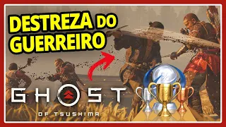 🏆 GHOST OF TSUSHIMA – Como pegar o troféu DESTREZA DO GUERREIRO | guia de troféus