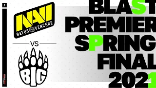 Navi vs BIG [INFERNO] - BLAST PREMIER SPRING FINAL 2021