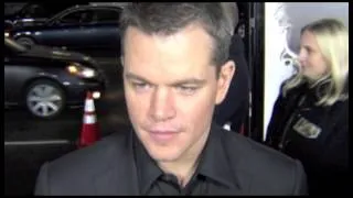 Matt Damon Interview - Invictus