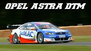 Opel Astra V8 Coupé DTM - flyby's and walkaround