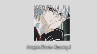 Vampire knight - Opening 1 {slowed + reverb}