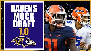 RAVENS MOCK DRAFT 7 0! OFFICIAL MOCK DRAFT MONDAY!