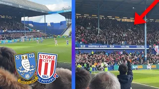 MENTAL STOKE AWAY LIMBS! - SHEFFIELD WEDNESDAY 1-1 STOKE CITY 2023/24 EFL CHAMPIONSHIP HOME VLOG!