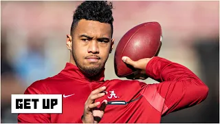 Adam Schefter can't see Tua Tagovailoa falling below the 10th pick in 2020 NFL draft | Get Up
