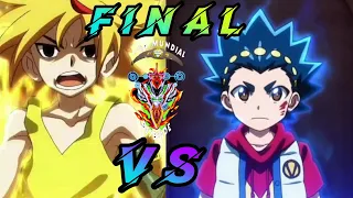 Free de la Hoya vs Valt aoi || Liga Mundial Beyblade Gran final