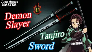 How to Make a Demon Slayer Kamado Tanjiro Sword, Kimetsu no Yaiba