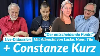 DER ENTSCHEIDENDE PUNKT mit Constanze Kurz, Albrecht von Lucke & Hans - Jung & Naiv im Blätterwald 3