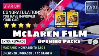 Asphalt 9 - Opening McLaren F1LM Packs for 4 Star + Re-Painting Car