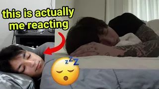 Jungkook really went live just TO SLEEP - JK Weverse Live Reaction