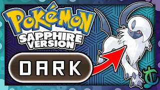 Can You Beat Pokémon Sapphire With ONLY DARK TYPES? (Hardcore Nuzlocke, No Items/Overleveling)