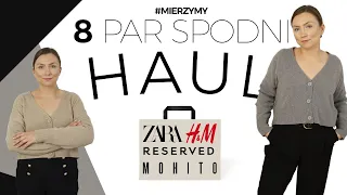 Mierzymy 8 par spodni z sieciówek ZARA, HM, Reserved i Mohito | Try on Haul Jesień 2023